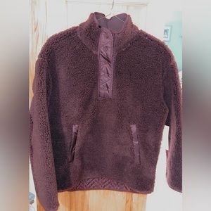 Athleta Sherpa jacket, size small.